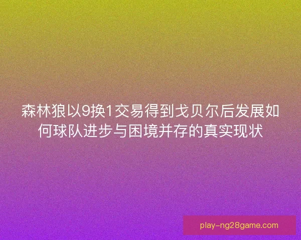 森林狼以9换1交易得到戈贝尔后发展如何球队进步与困境并存的真实现状